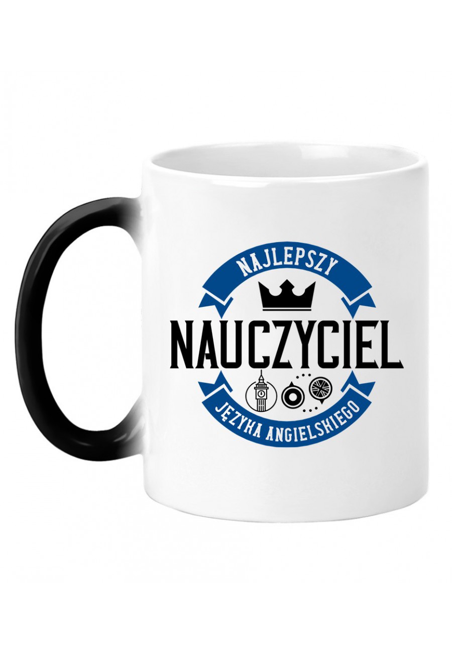 Kubek magiczny Dla nauczyciela - Najlepszy nauczyciel języka angielskiego