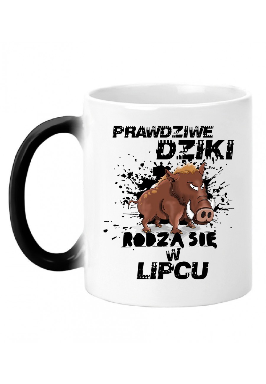 Kubek magiczny Prawdziwe Dziki rodzą się w Lipcu