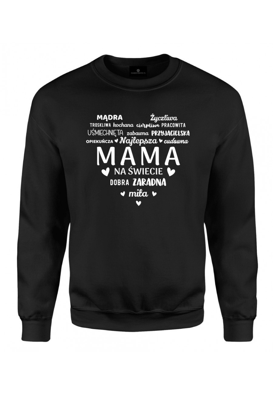 Bluza klasyczna Definicja mamy w sercu