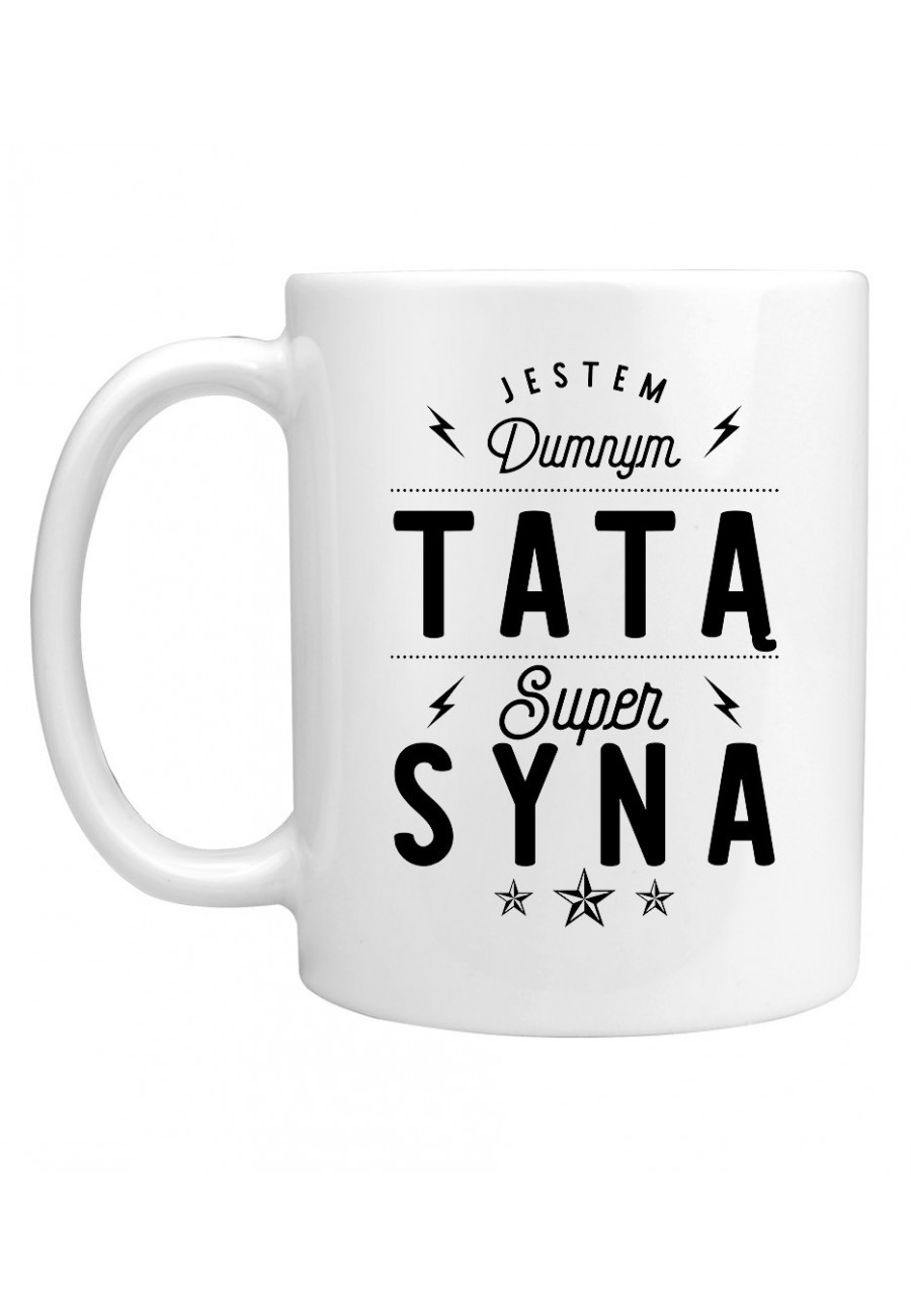 Kubek Jestem dumnym tatą super syna