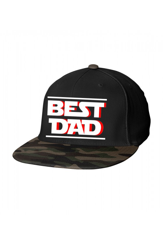 Czapka Camo Snapback BEST DAD