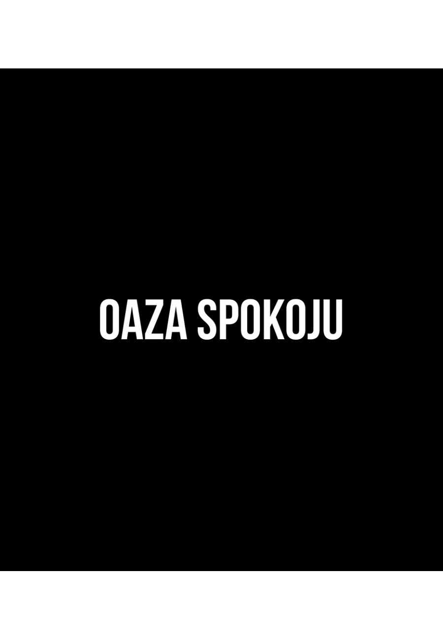 Plecak z napisem Oaza Spokoju