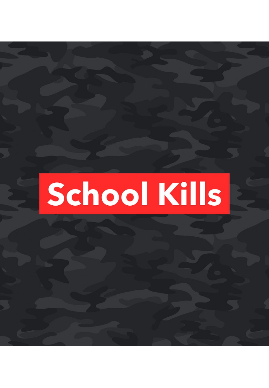 Plecak Moro z napisem School kills