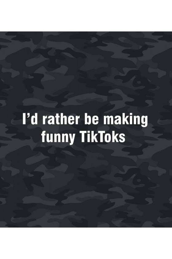 Plecak Moro I'd rather be making funny tiktoks