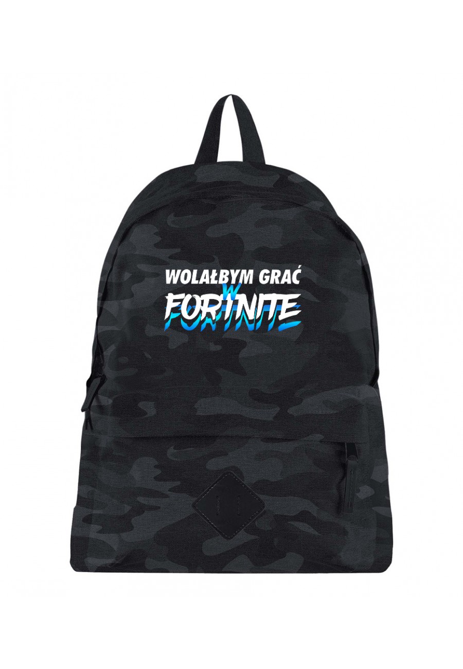 Plecak Moro Wolałbym grać w Fortnite