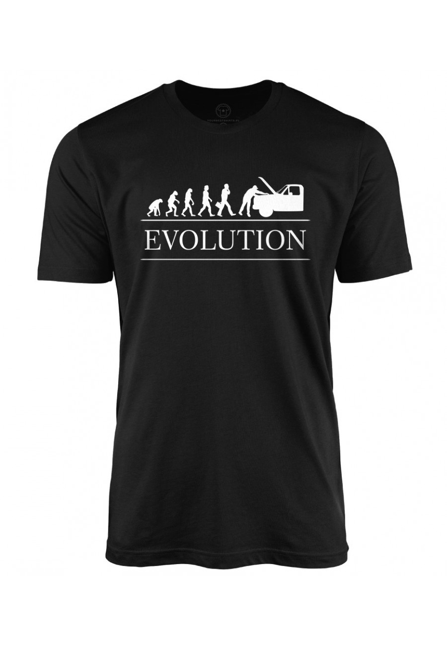 Koszulka męska Ewolucja mechanika
