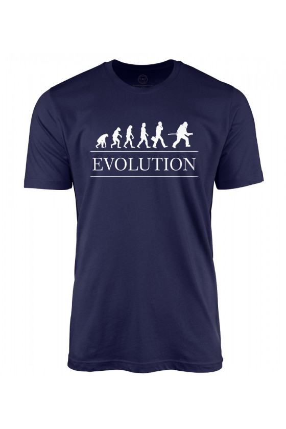 Koszulka męska Ewolucja strażaka