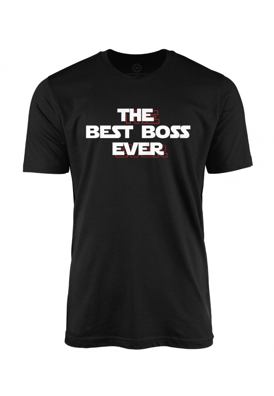 Koszulka męska The best boss ever