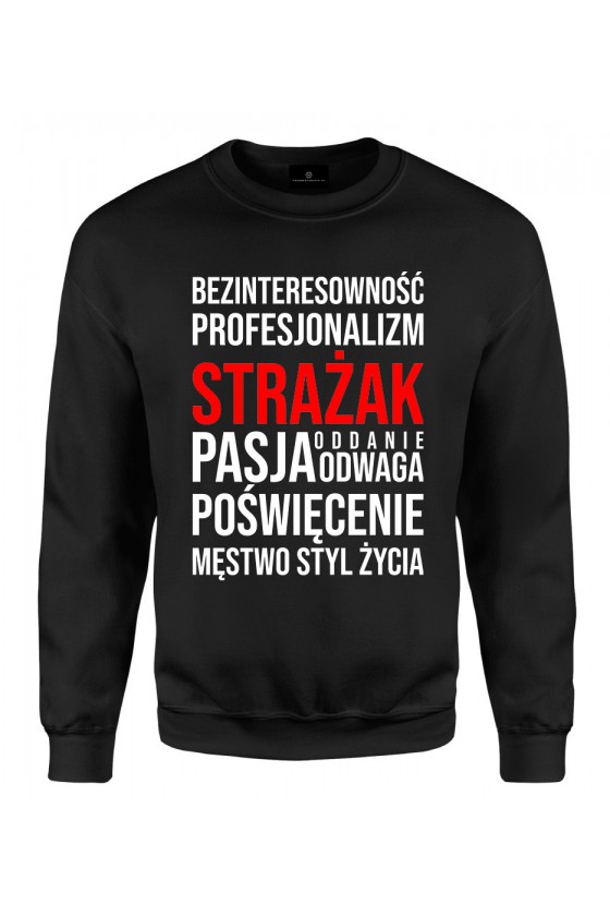 Bluza klasyczna Cechy strażaka