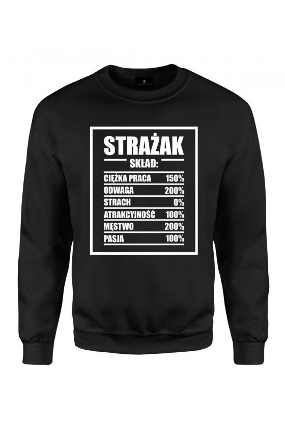 Bluza klasyczna Strażak - skład