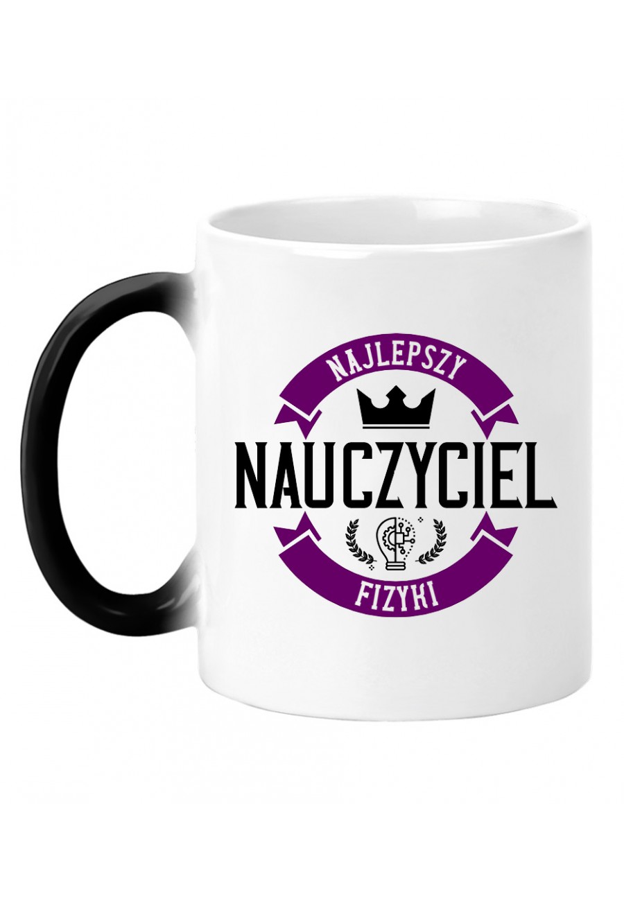 Kubek magiczny Z napisem Najlepszy Nauczyciel Fizyki