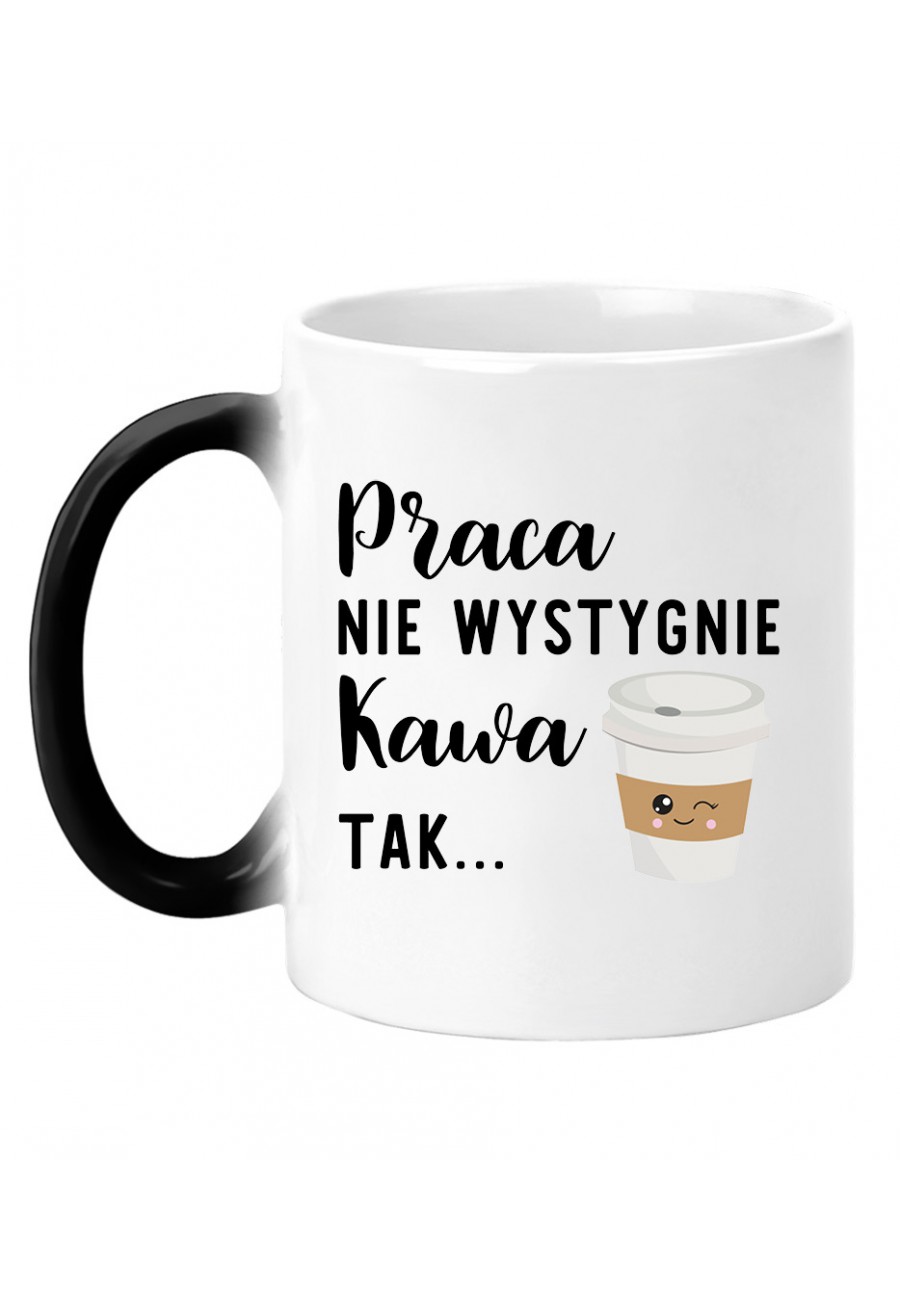 Kubek magiczny Praca nie wystygnie, kawa tak