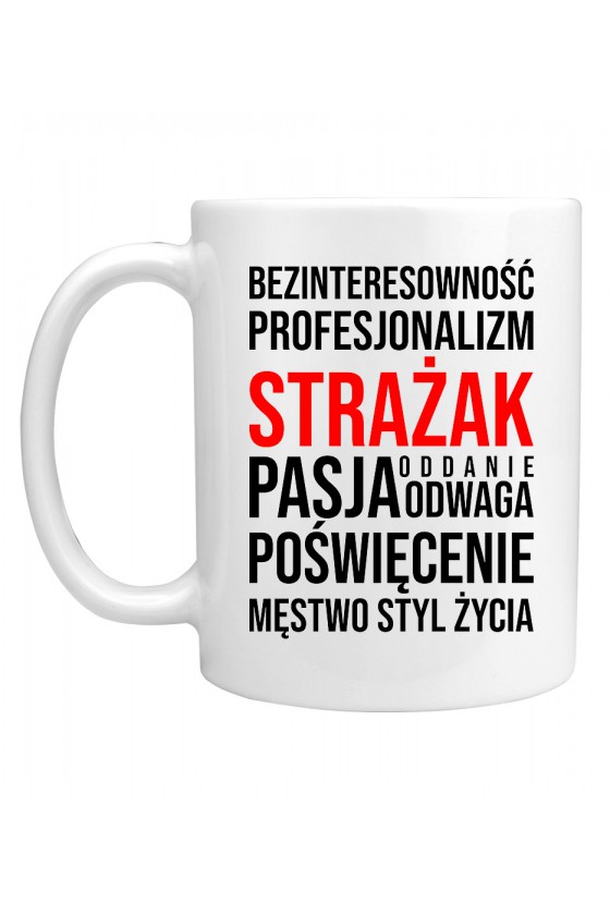 Kubek Cechy strażaka