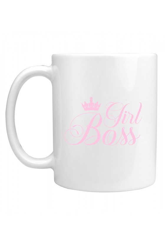 Kubek Girl Boss pink