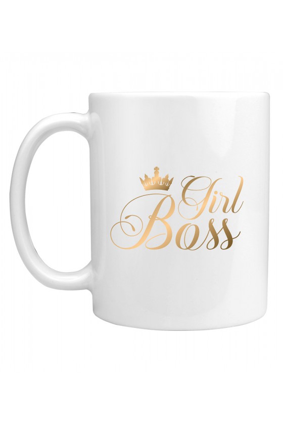 Kubek Girl Boss gold