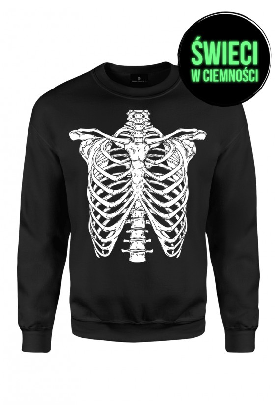 Fluo Bluza klasyczna Skeleton