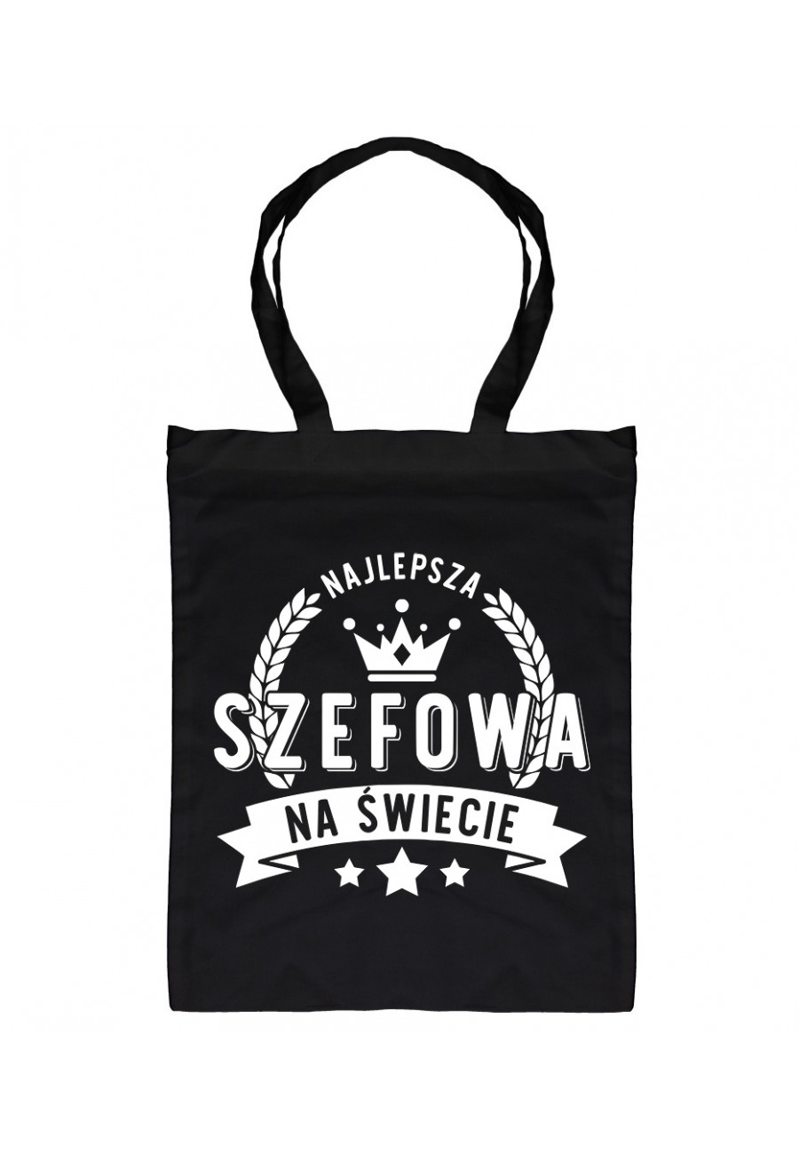 Torba Bawełniana Najlepsza szefowa na świecie