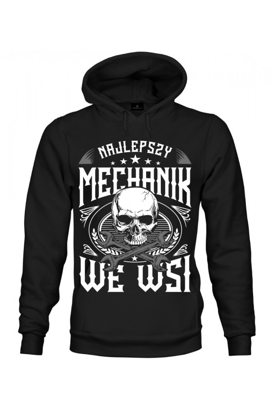 Bluza z kapturem Najlepszy mechanik we wsi