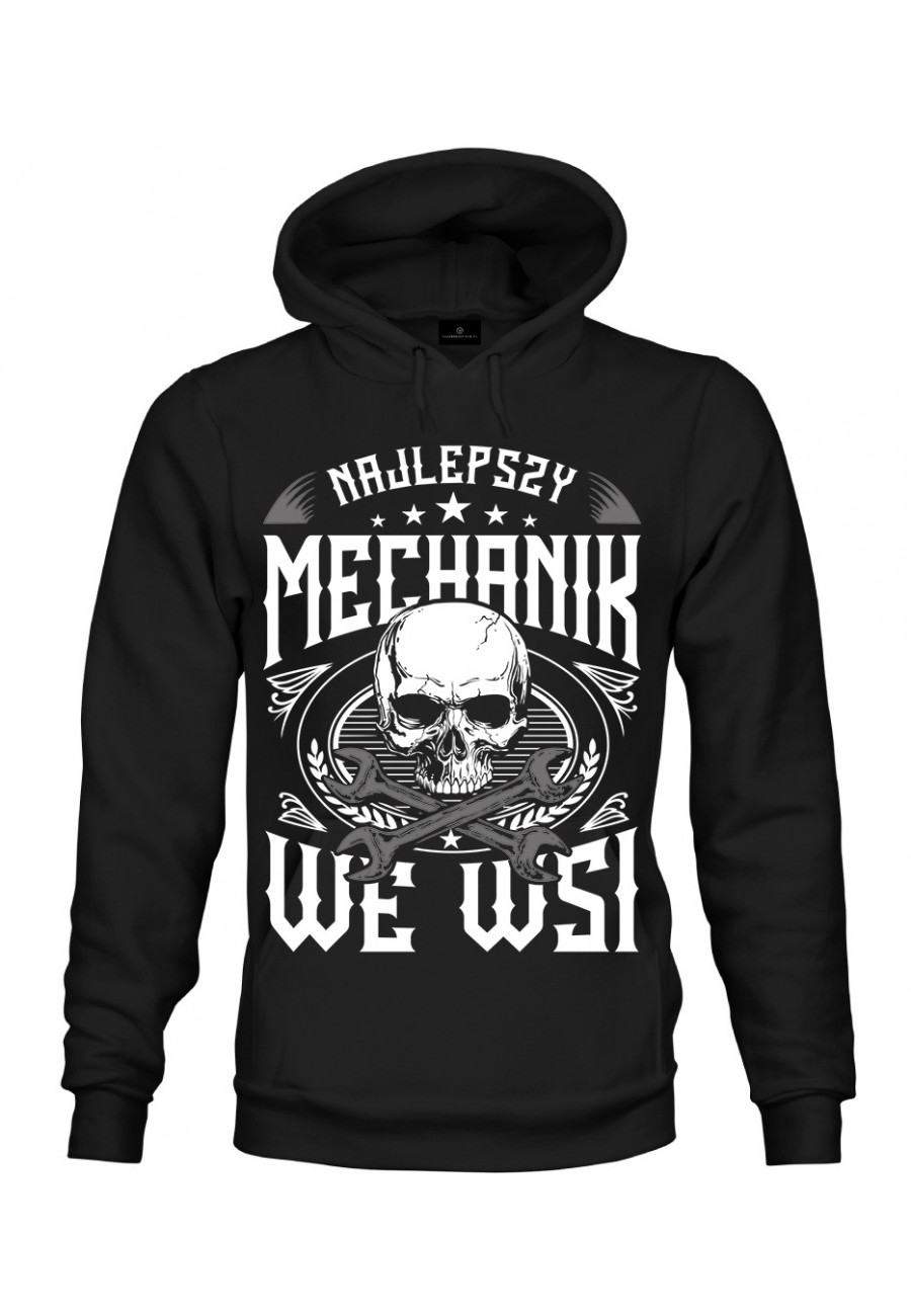 Bluza z kapturem Najlepszy mechanik we wsi