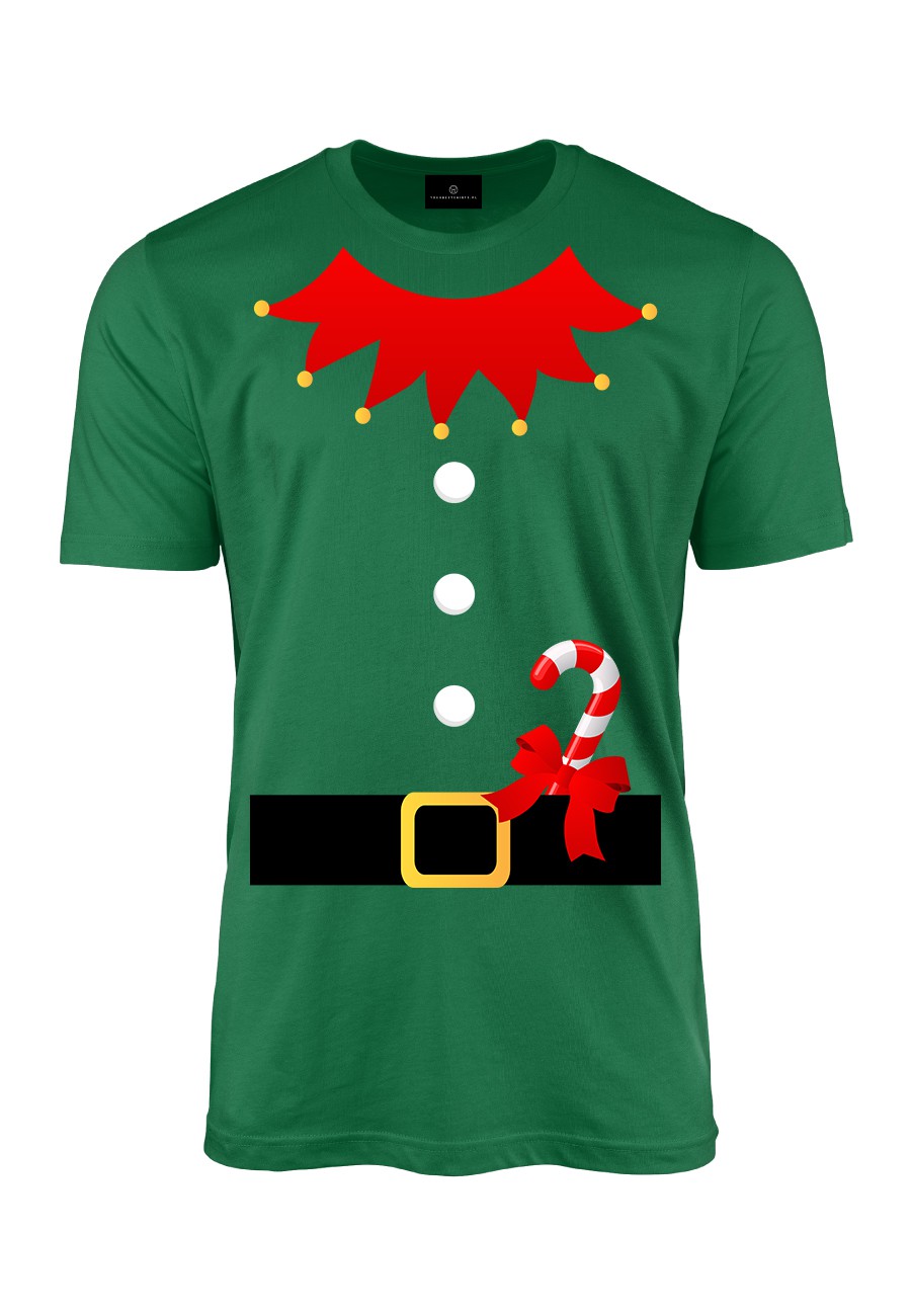 Koszulka męska Strój świątecznego elfa