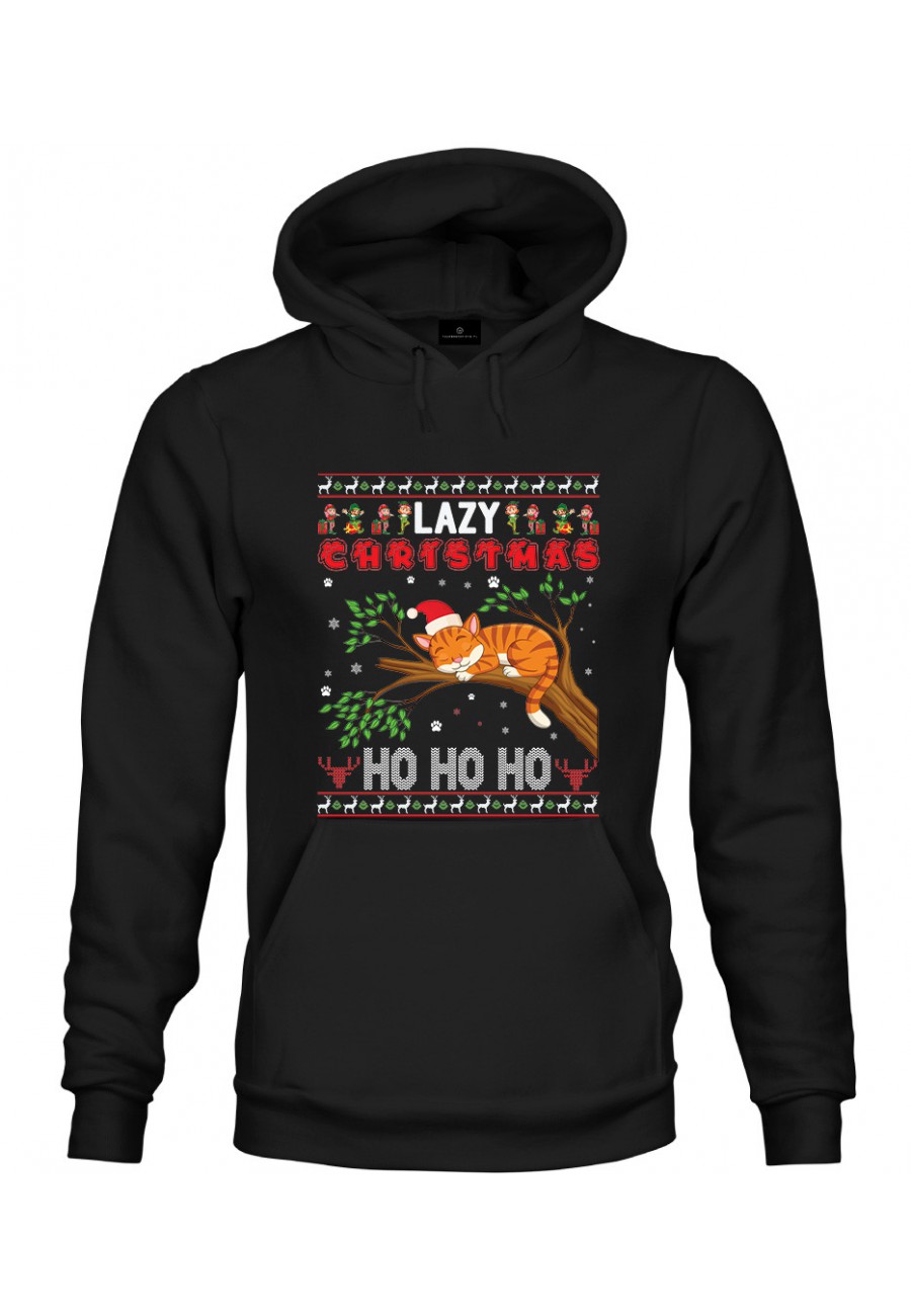 Bluza z kapturem Lazy Christmas