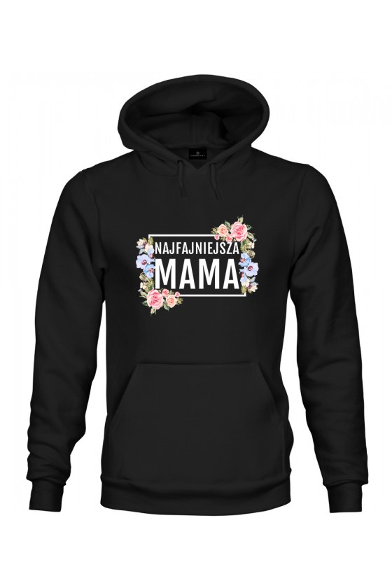 Bluza z kapturem Najfajniejsza MAMA - modny print