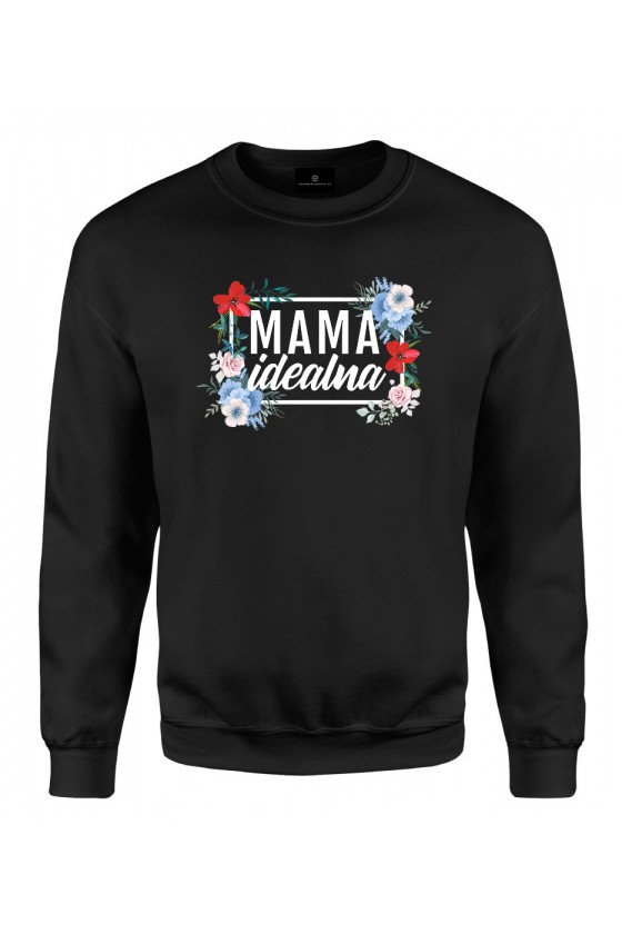 Bluza klasyczna Mama Idealna - modny print