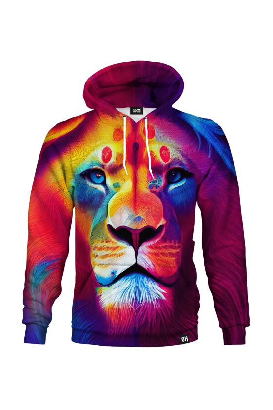 Bluza fullprint z kapturem Dye Lion