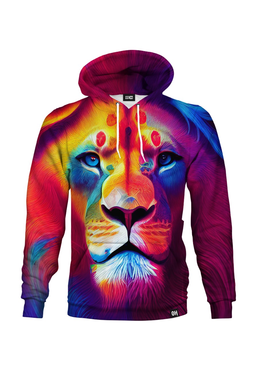 Bluza fullprint z kapturem Dye Lion