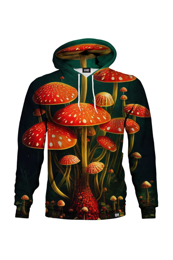 Bluza fullprint z kapturem Mysterious Fungus