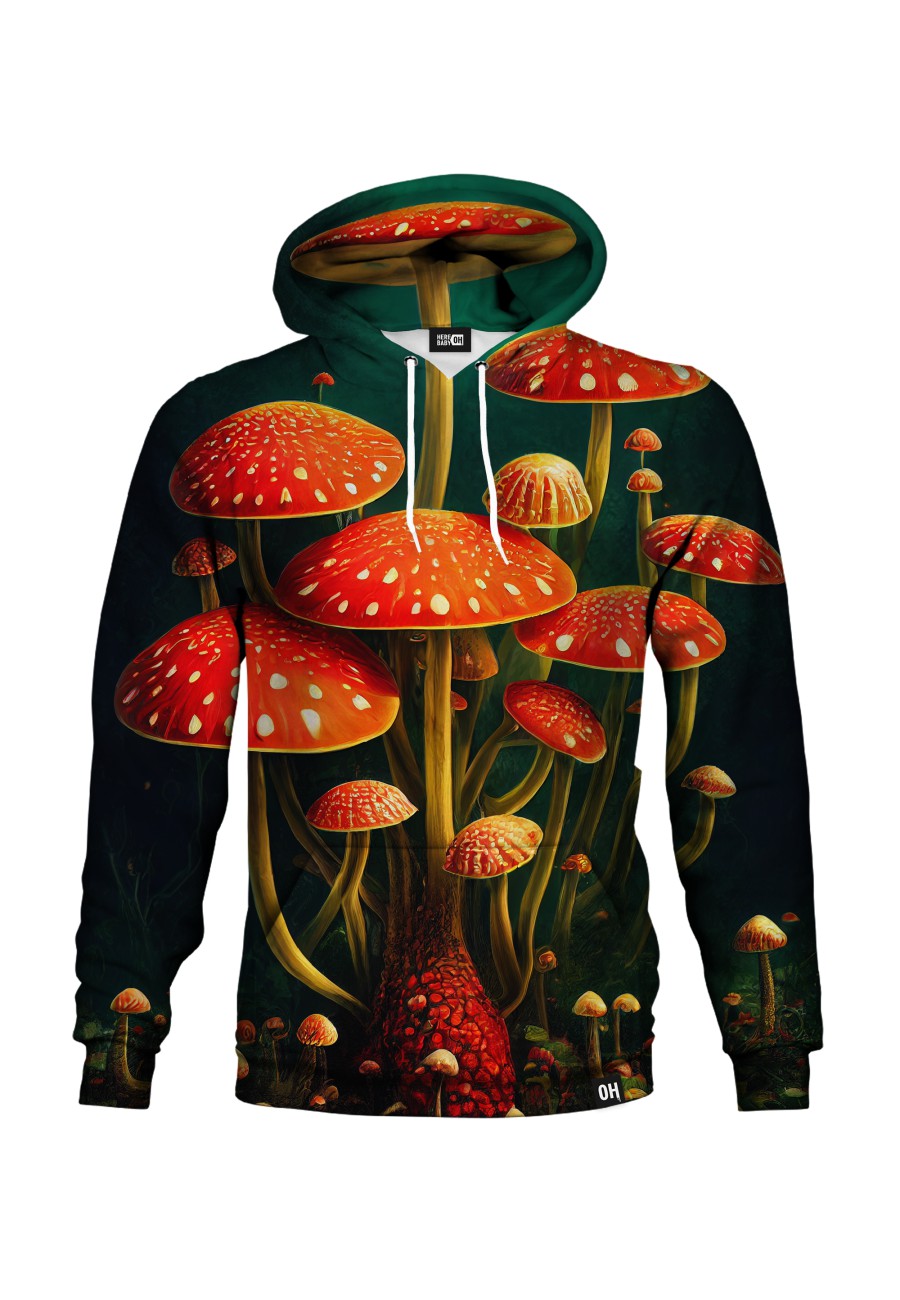 Bluza fullprint z kapturem Mysterious Fungus