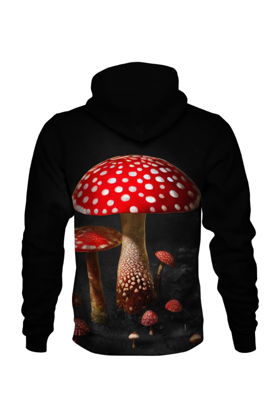 Bluza fullprint z kapturem Toxic Mushroom