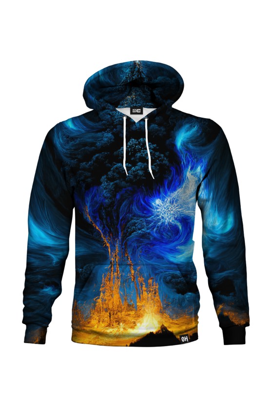 Bluza fullprint z kapturem Vulcanic Eruption