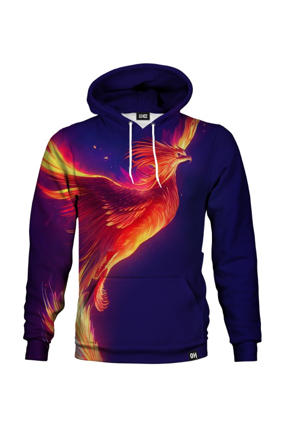 Bluza fullprint z kapturem Phoenix in The Sky