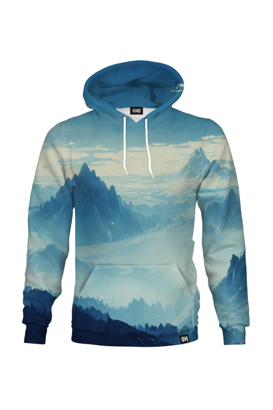 Bluza fullprint z kapturem Frost Mountains