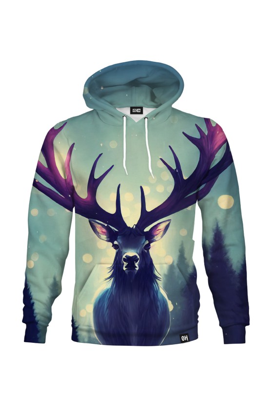 Bluza fullprint z kapturem Fantasy Deer