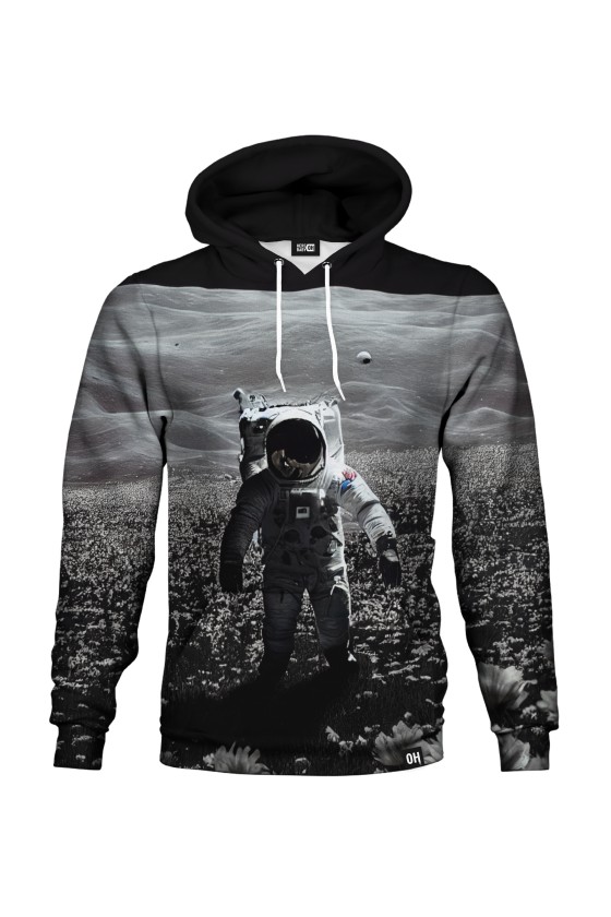 Bluza fullprint z kapturem Cosmonaut on The Moon