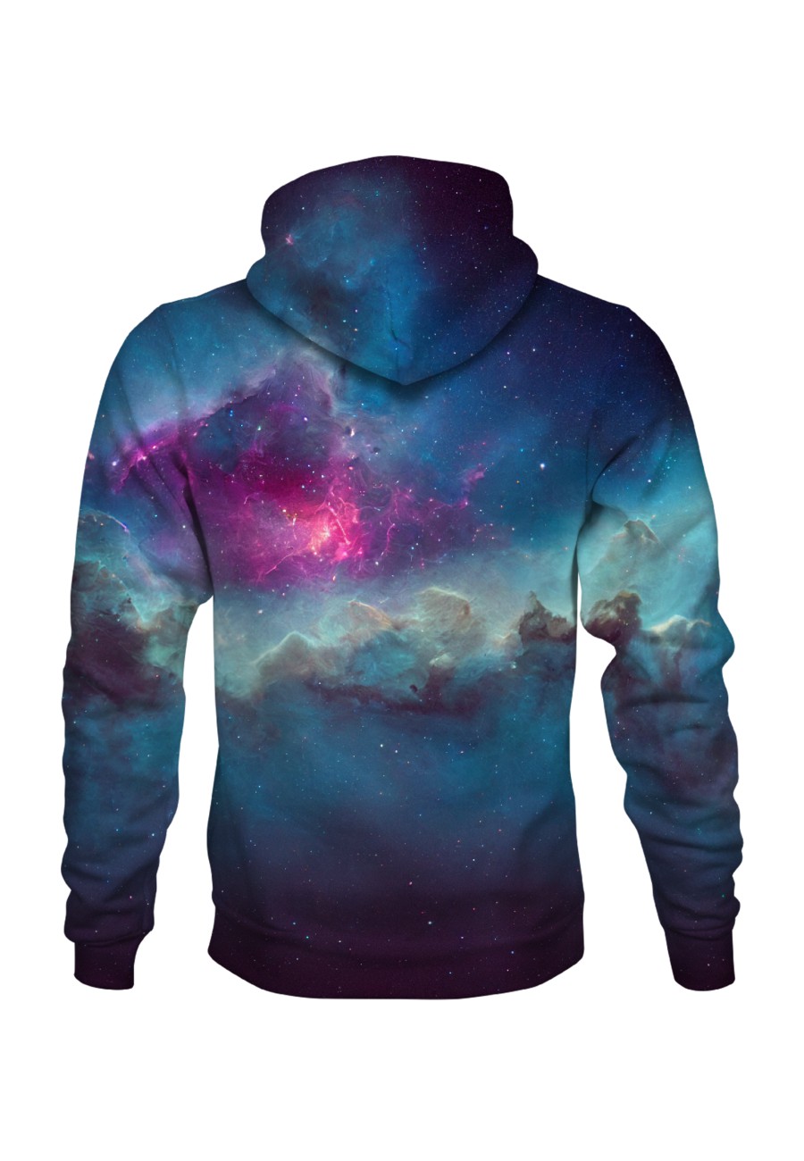 Bluza fullprint z kapturem Astronomic Sky