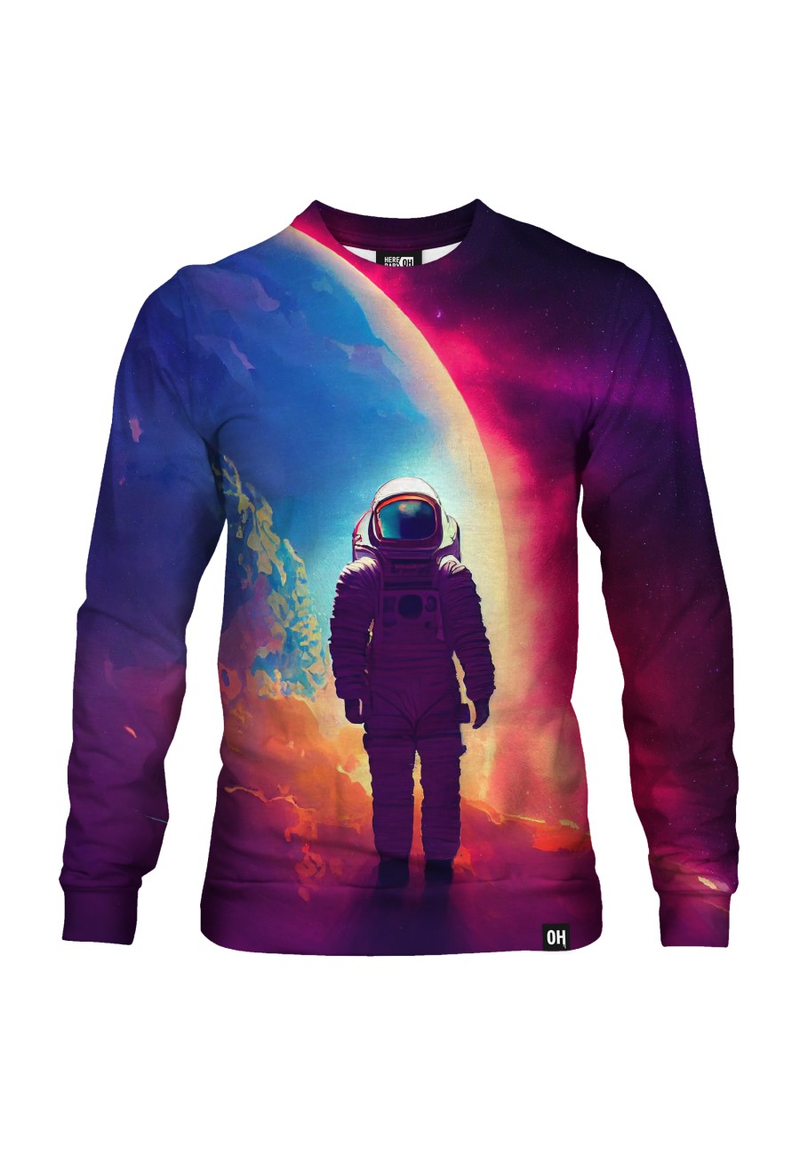 Bluza fullprint bez kaptura Cosmic Storm