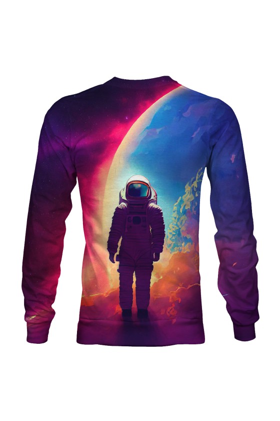 Bluza fullprint bez kaptura Cosmic Storm