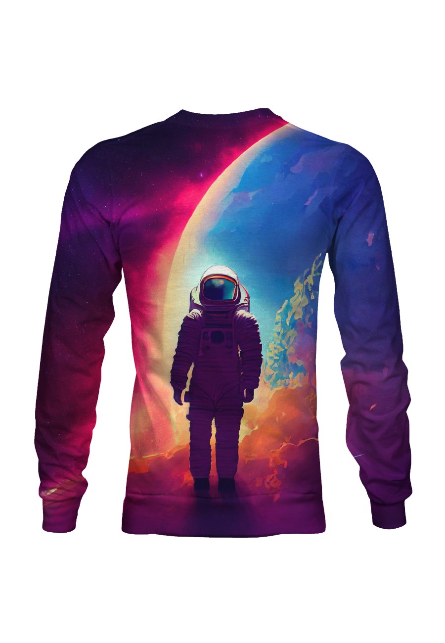 Bluza fullprint bez kaptura Cosmic Storm