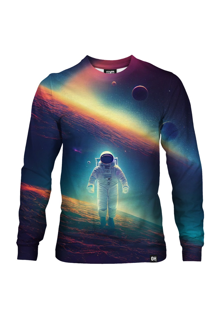 Bluza fullprint bez kaptura Galactic Astronaut