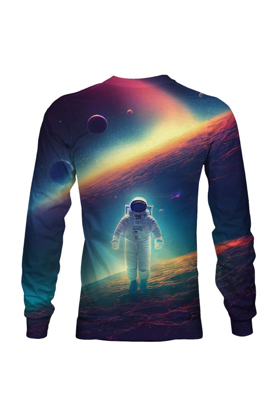 Bluza fullprint bez kaptura Galactic Astronaut