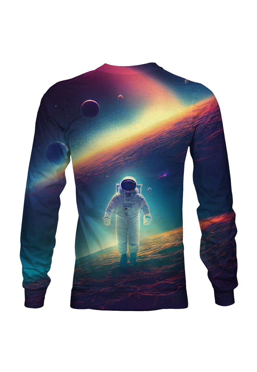 Bluza fullprint bez kaptura Galactic Astronaut