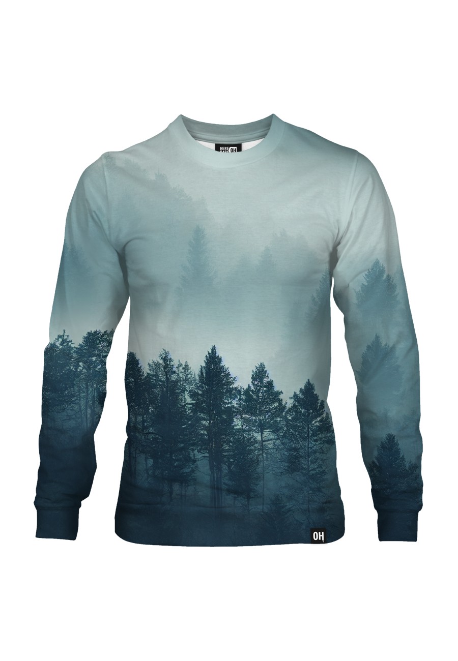 Bluza fullprint bez kaptura Mystery of Forest