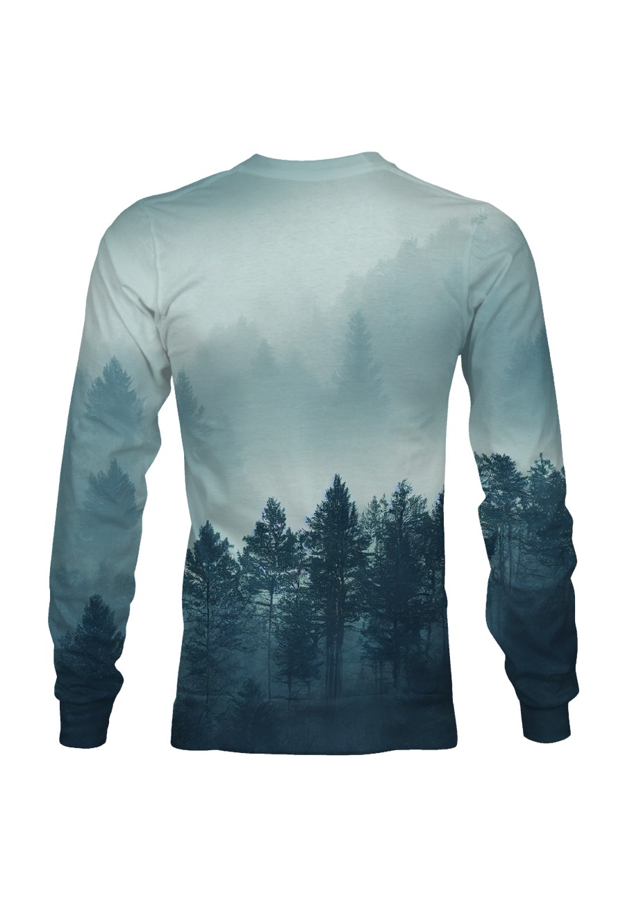 Bluza fullprint bez kaptura Mystery of Forest