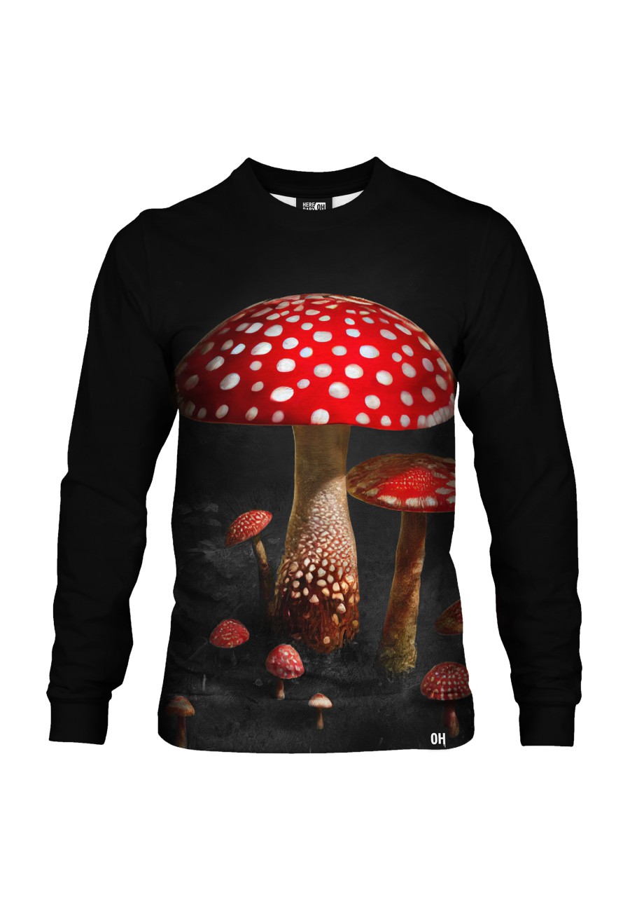 Bluza fullprint bez kaptura Toxic Mushroom