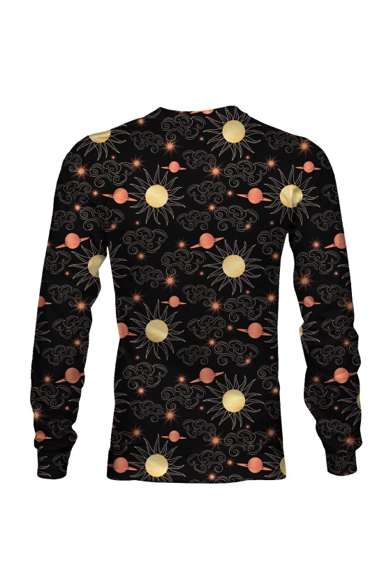 Bluza fullprint bez kaptura Ancient Sun Pattern