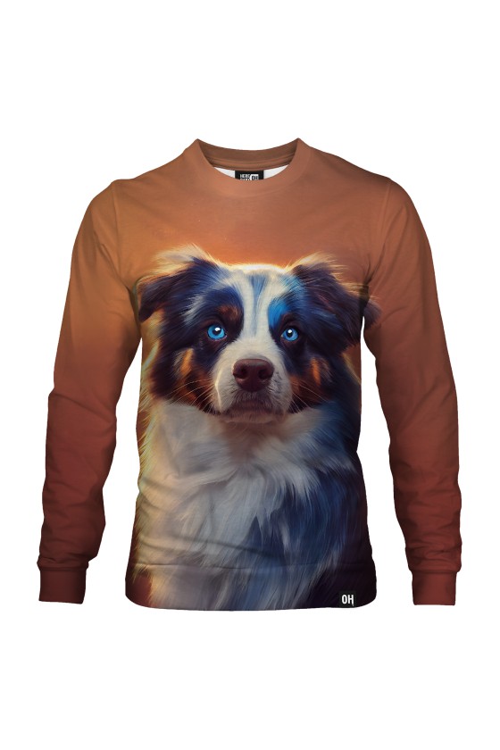 Bluza fullprint bez kaptura Bernese Mountain Dog