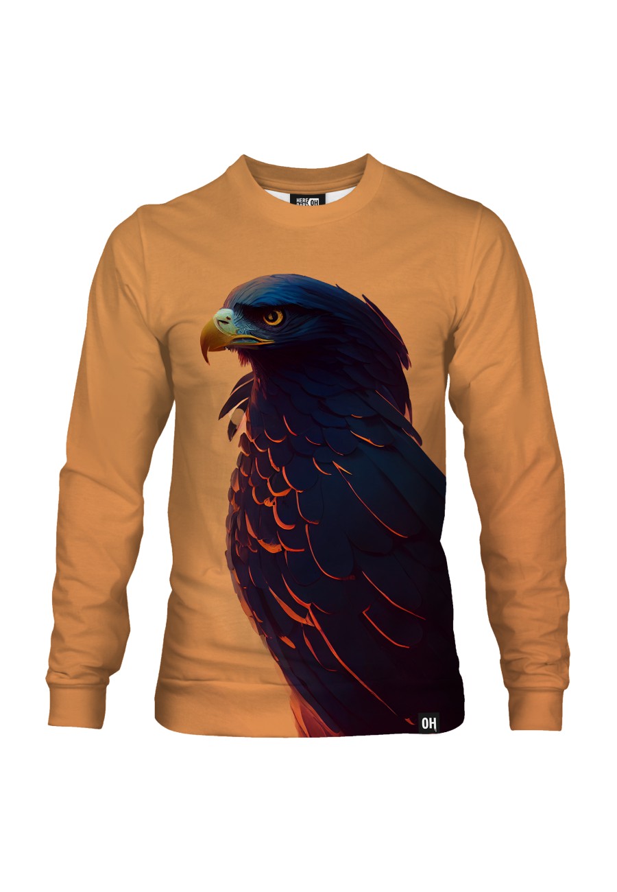 Bluza fullprint bez kaptura Eagle